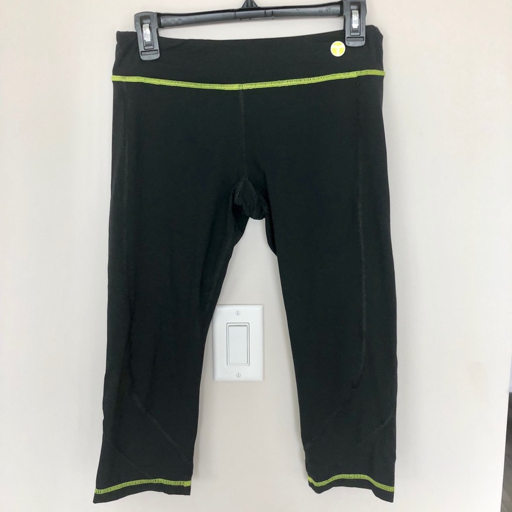 Trina Turk Black Workout Leggings Size Medium